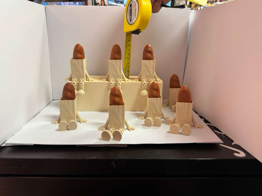 🥖 Pan en Bolsa Decorativa – Impresión 3D